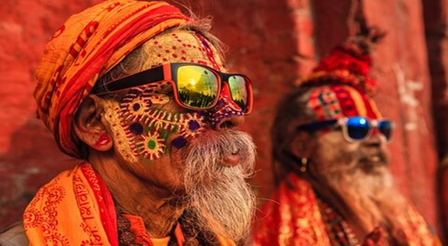 Sadhu &ndash; Indian holy men &ndash; can be found at temples in Kathmandu