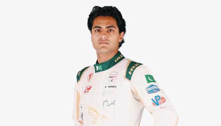 British-Pakistani racer&nbsp;Enaam Ahmed. &mdash; Photo by author