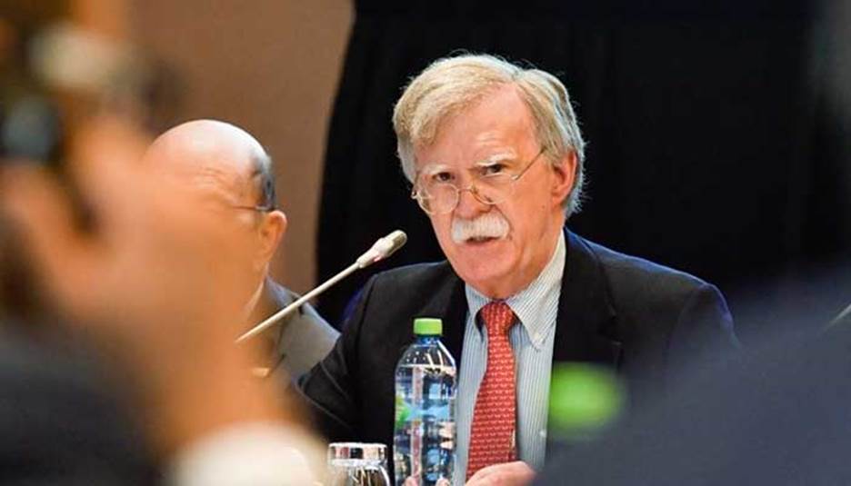 Former adviser to the US President for National Security Affairs John Bolton. &mdash; AFP/File
