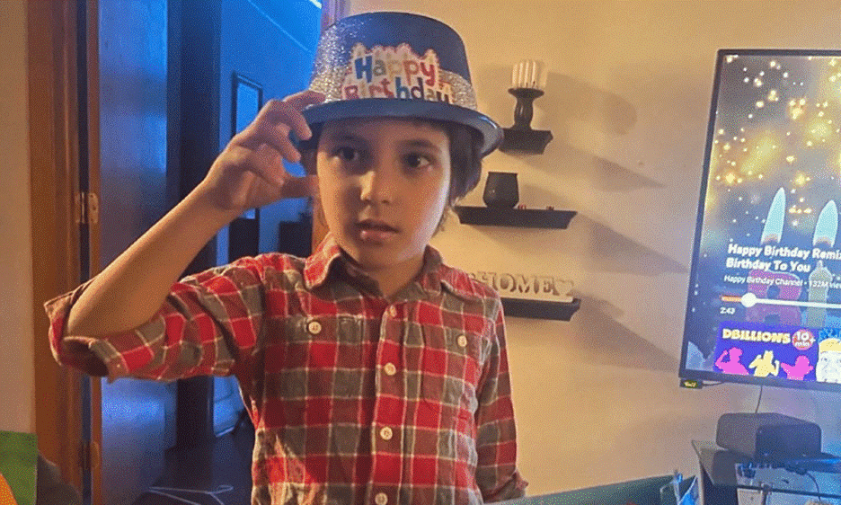 Wadea Al-Fayoume, 6, a Muslim boy who according to police was stabbed to death in an attack that targeted him and his mother for their religion and as a response to the ongoing conflict between Israel and Hamas, poses in an undated family photograph. &mdash; Reuters