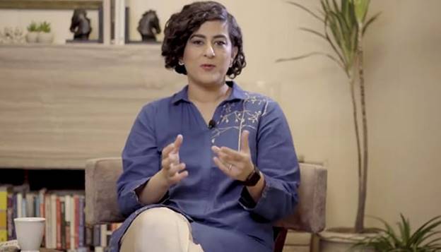 Former Google executive and Digital Pakistan head Tania Aidrus speaking in this still taken from a video. &mdash; Instagram/@tania.aidrus
