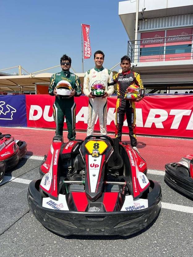 Ahmed chose &ldquo;two most talented drivers from Pakistan&rdquo; to make team Pakistan &mdash; Maz Chughtai and Shamiq Saeed. &mdash; Reporter