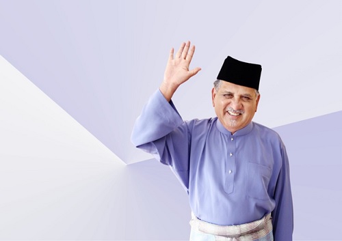 A person waving his hand AI-generated content may be incorrect.