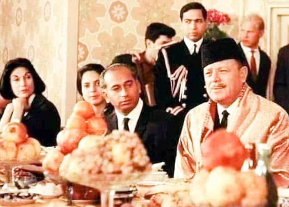 President Mohammad Ayub Khan with Foreign Minister Bhutto,&hellip; | Flickr