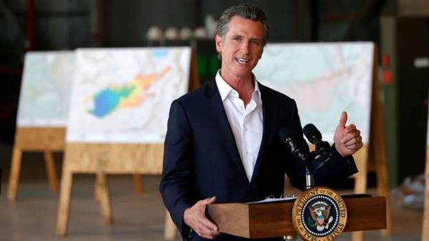 California Governor Gavin Newsom