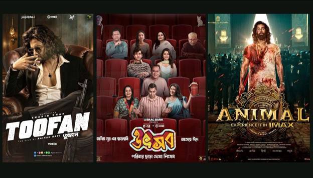 A collage of movie posters AI-generated content may be incorrect.